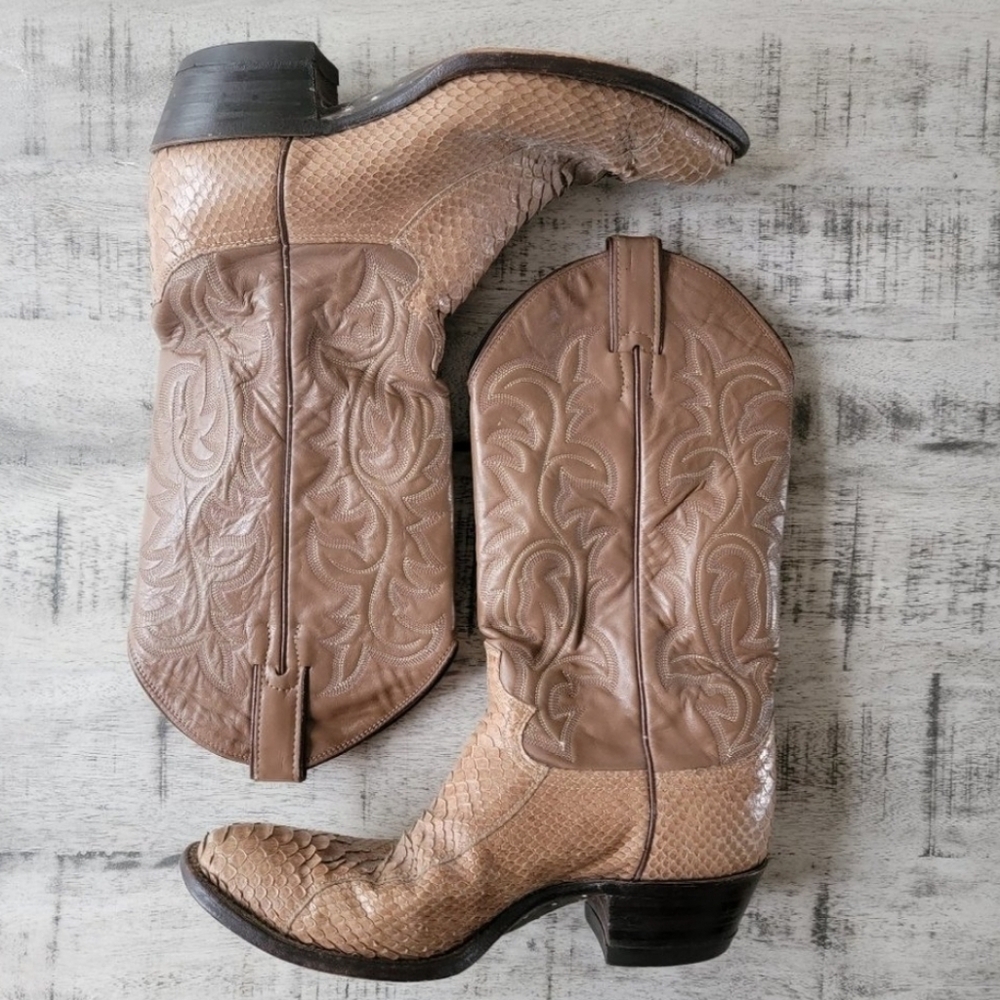Brown Western Cowboy Boots